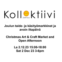 Christmas Art & Craft Market and Open Afternoon